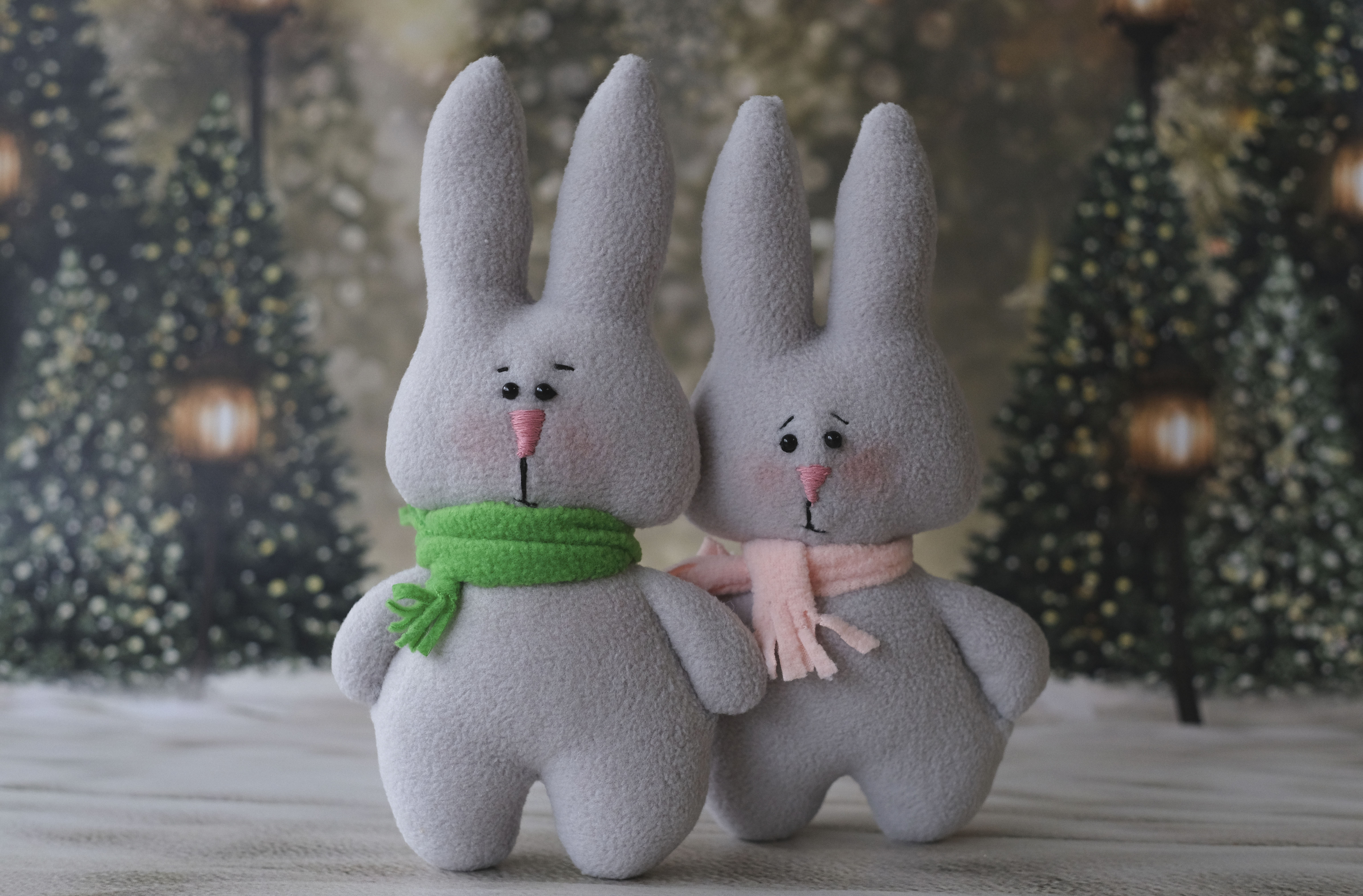 картинка Мягкая игрушка "Кролик" от магазина «Дом слепоглухих»